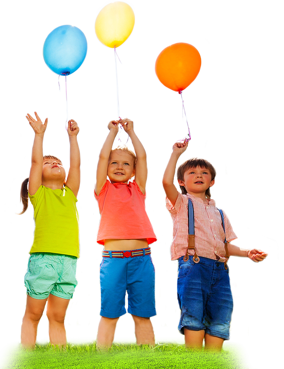 Happy Kids Playing